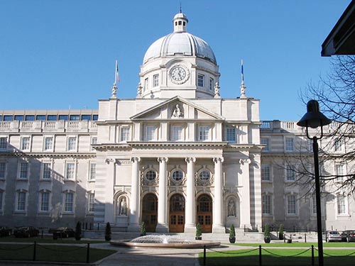 Parlamento irlandés en Dublín